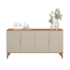 Balcão Buffet Linea Brasil Évora 1.6 - Jequitibá/Off White