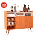 Balcão Giga Buffet Life - Nature/Off White