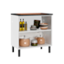Balcão Itatiaia New Premium 2 Portas Cook - Branco