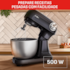 Batedeira Arno Planetária Bake Easy KM10 Preto - 220V