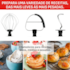 Batedeira Arno Planetária Bake Easy KM10 Preto - 220V