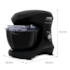 Batedeira Arno Planetaria Super Chef KM01 - Preta 110V