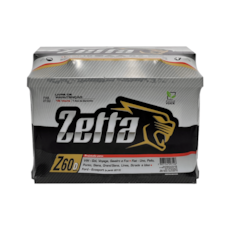 Bateria Automotiva Zetta - Z60D MGE3 SLI Bateria Automotiva Zetta - Z60D MGE3 SLI