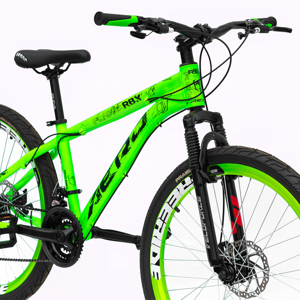 Bicicleta Aero Bike 491 RBX Alumínio 26 - Verde Neon - Martinello