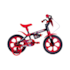 Bicicleta Aro 12 Cairu Play Kids - Preto/Vermelho 320323