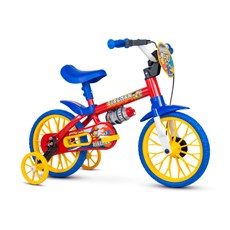 Bicicleta Aro 12 Cairu - Vermelho/Azul Fire Man 127028