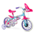 Bicicleta Aro 12 Nathor Feminino Barbie - Azul/Rosa