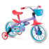 Bicicleta Aro 12 Nathor Feminino Stitch - Lilás/Azul
