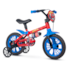 Bicicleta Aro 12 Nathor Masculina Spider-Man - Vermelha/Azul