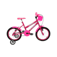 Bicicleta Aro 16 Cairu MTB - Rosa/Pink Fadinha 319370