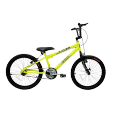 Bicicleta Aro 20 Cairu 317266 - Amarelo Neon Bicicleta Aro 20 Cairu 317266 - Amarelo Neon