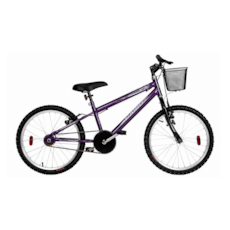 Bicicleta Aro 20 Cairu Star Girl - Violeta 319701