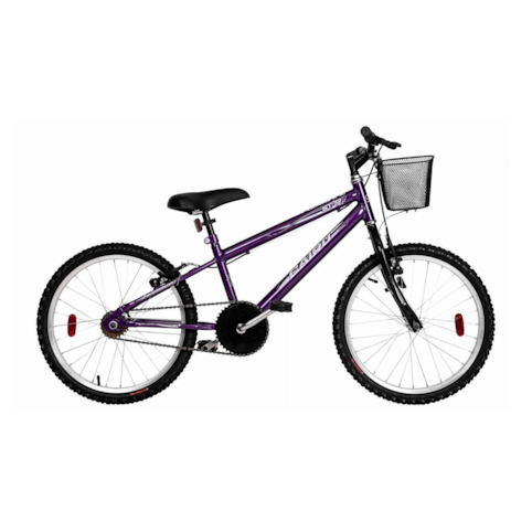 Bicicleta Aro 20 Cairu Star Girl - Violeta 319701