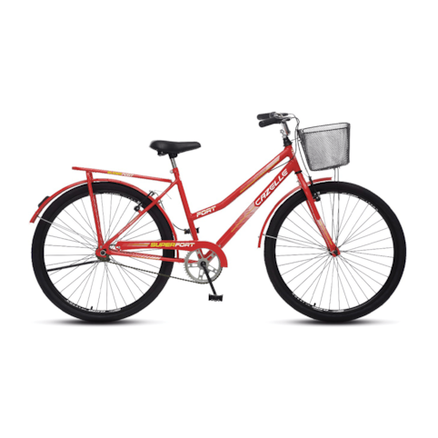 Bicicleta Aro 26 Fort 195 Colli - Vermelha