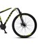  Bicicleta Aro 29 Athena 445 21 Marchas Colli - Preto Fosco / Amarelo Neon