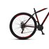 Bicicleta Aro 29 Athena 445 21 Marchas Colli - Preto Fosco/Vermelho