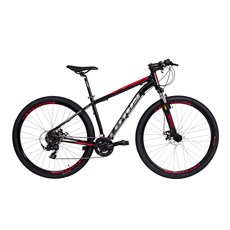 Bicicleta Cairu Alumínio 312513 Aro 29 - Preto/Vermelho