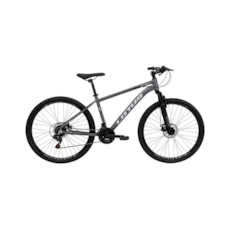 Bicicleta Cairu Lótus CXR 21 Marcha Aro 29 - Cinza/Branco