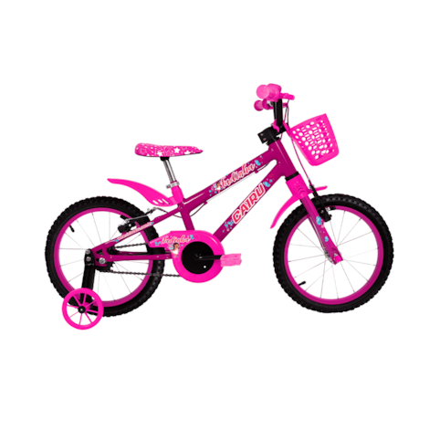 Bicicleta Cairu MTB Feminino Fadinha 16 - Pink 311652