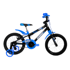 Bicicleta Cairu MTB Masculino Racer Kids 16 - Preto/Azul 311679 Bicicleta Cairu MTB Masculino Racer Kids 16 - Preto/Azul 311679