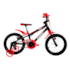 Bicicleta Cairu MTB Masculino Racer Kids 16 - Preto/Vermelho 311663