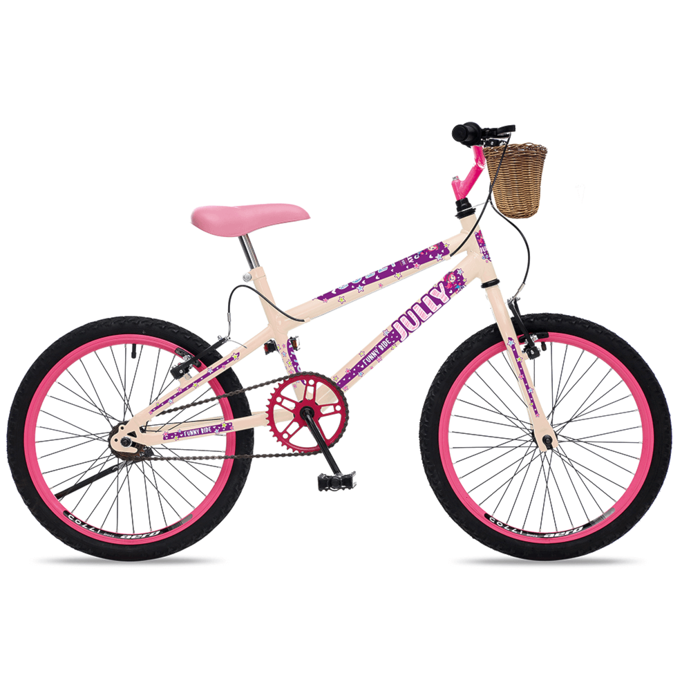 Bicicleta Colli 107 Jully Aro 20 - Rosa Neon - Martinello