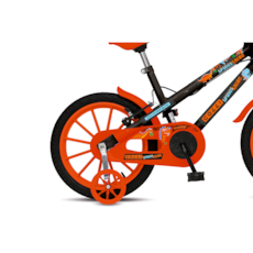 Bicicleta Colli 202 Spinossauro Aventuras Aro 16 1112D - Preto Fosco 