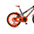 Bicicleta Colli 202 Spinossauro Aventuras Aro 16 1112D - Preto Fosco 