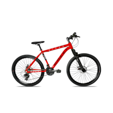 Bicicleta Colli Siena 21 Marchas Aro 26 Aluminio - Vermelho