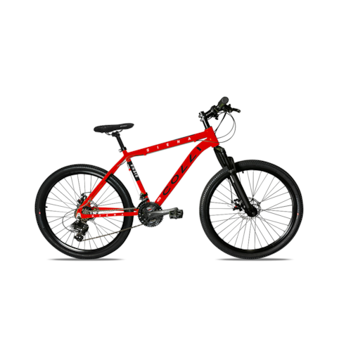 Bicicleta Colli Siena 21 Marchas Aro 26 Aluminio - Vermelho