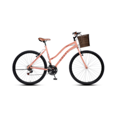 Bicicleta Colli Viena 18 Marchas Aro 26 - Bege