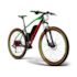 Bicicleta Elétrica 29 GTS M1 500w Aro 29 Tamanho 17 - Verde/Vermelho