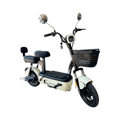 Bicicleta Elétrica Klosh Go 500W - Bege
