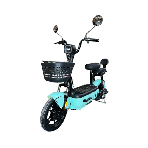 Bicicleta Elétrica Klosh Go 500W - Verde Água