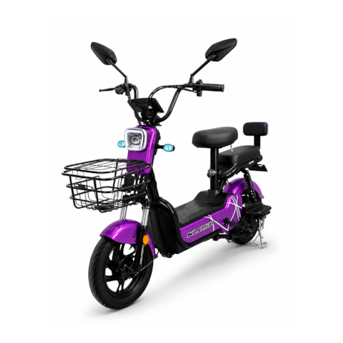 Bicicleta Elétrica Klosh Ravi 003 800W - Roxo