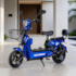 Bicicleta Elétrica Scooter Wehawk Basket WX-03 800W - Azul Safira