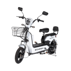 Bicicleta Elétrica Scooter Wehawk Basket WX-03 800W - Branco