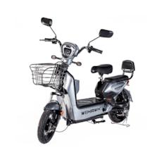 Bicicleta Elétrica Scooter Wehawk Basket WX-03 800W - Cinza