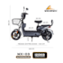 Bicicleta Elétrica Scooter Wehawk Basket WX-03 800W - Cinza
