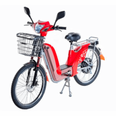 Bicicleta Elétrica Souza Bike 0008 350W - Vermelha/Preta