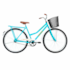 Bicicleta Mormaii Soberana Feminino Aro 26 Cesta - Verde/Branco