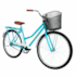 Bicicleta Mormaii Soberana Feminino Aro 26 Cesta - Verde/Branco