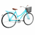 Bicicleta Mormaii Soberana Feminino Aro 26 Cesta - Verde/Branco