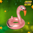 Boia Cisne Perolado Rosa - Mor 1972