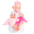 Boneca Roma Bebezinho Real Pink  - 5680 com Acessórios