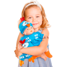 Boneca Roma Meu Bebe - Mini Galinha Pintadinha 5604 Boneca Roma Meu Bebe - Mini Galinha Pintadinha 5604