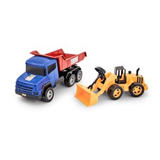 Brinquedo Adijomar Super Truck com Carregadeira - 911