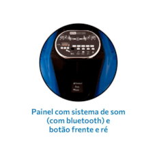 Brinquedo Bandeirante Moto Elétrica Adventure 2921 - Azul Brinquedo Bandeirante Moto Elétrica Adventure 2921 - Azul