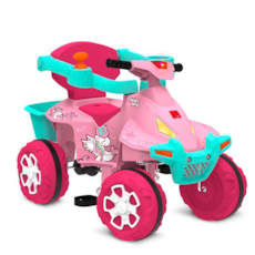 Brinquedo Bandeirante Quadriciclo Infantil Passeio a Pedal 1220 - Rosa