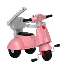 Brinquedo Bandeirante Triciclo Banderetta Passeio 1246 - Rosa